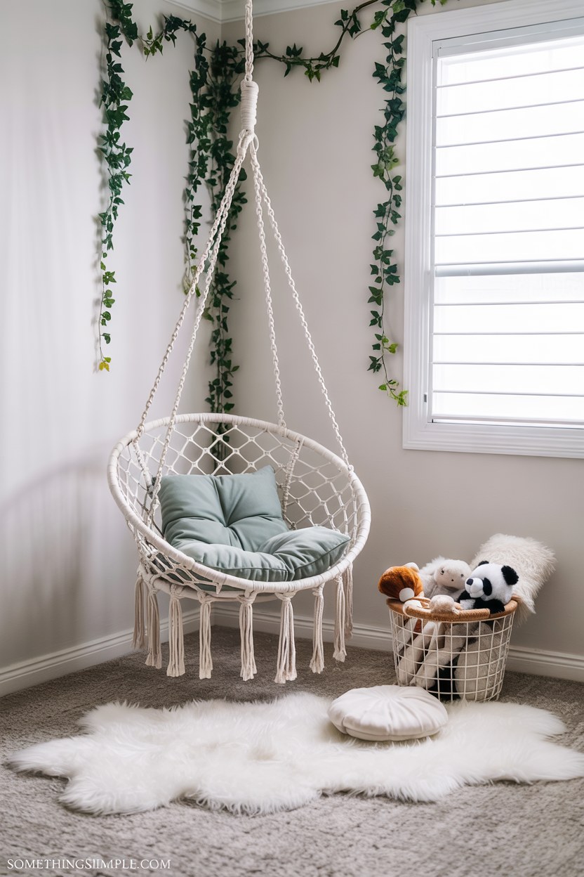 Bohemian Hanging Chair Bedroom Decor Ideas for Cozy Spaces