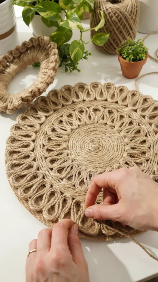DIY Kitchen Placemat and Wall Decor Idea | Budget-Friendly Craft | Upcycled Home Decor