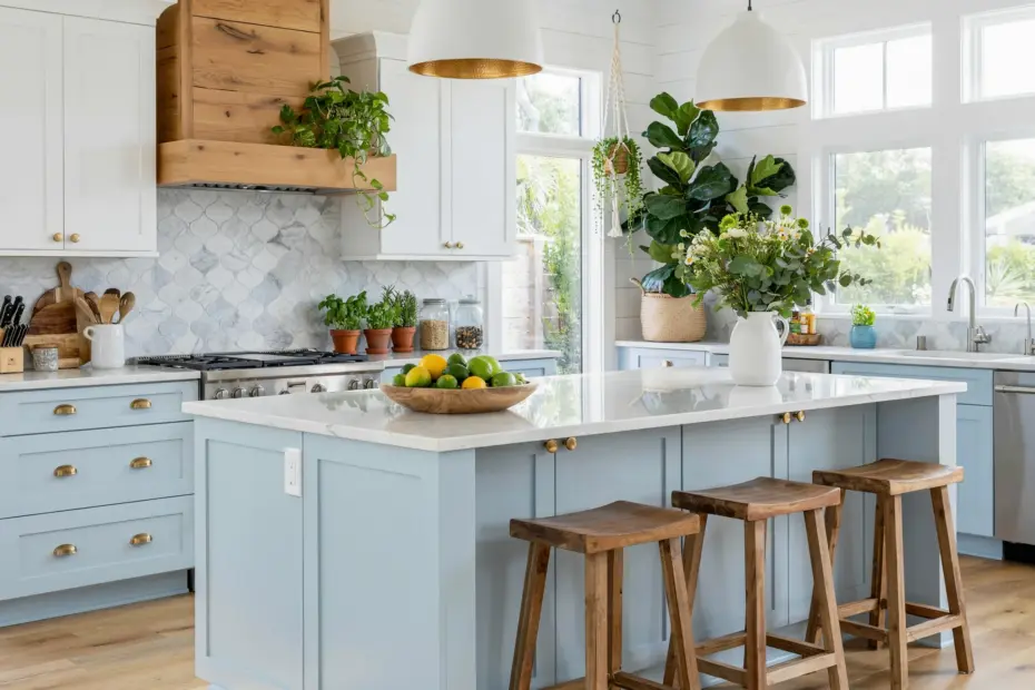Black Gold Oversized Dome Pendant Light | Modern Farmhouse Kitchen Lighting Idea