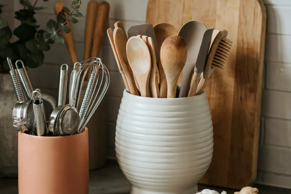 Ceramic Utensil Jar | Small Kitchen Storage Solution | Handmade Pottery