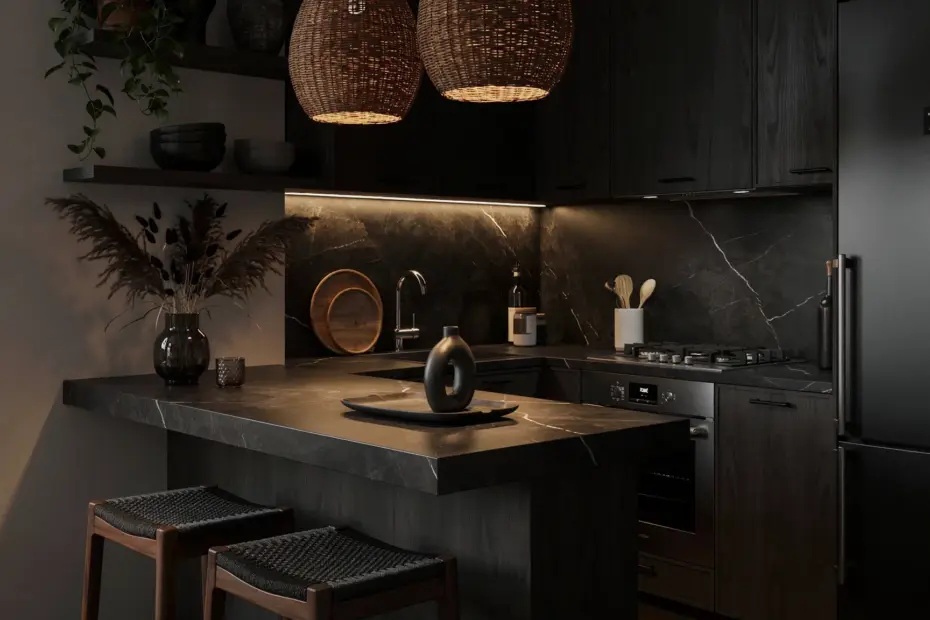 Small Boho Kitchen Ideas | 33 Genius Designs for Cramped Rooms | Space-Saving Style