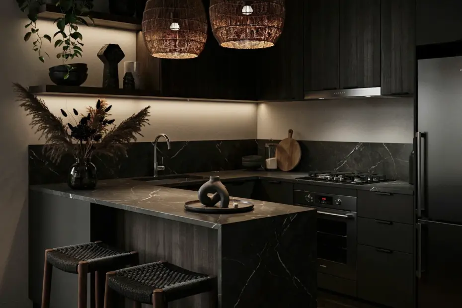 33 Small Boho-Style Kitchens That Won't Break the Bank