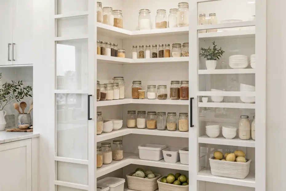 Walk-In Pantry Ideas for a Cozy Kitchen | Storage & Style Tips