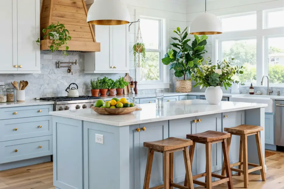 Cozy Fall Kitchen Lighting: Oversized Black Gold Dome Pendant Light