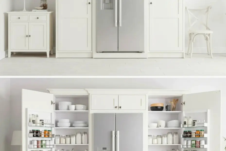 Kitchen Interior Ideas: We Framed Our Fridge and the After is Unreal